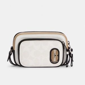 Mini Edge Double Pouch Crossbody